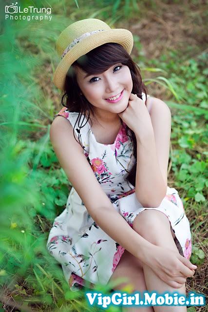 Girl xinh Việt Nam với thiên nhiên